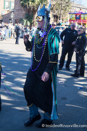 Joe Cain Parade and More, Mardi Gras, Mobile Alabama, February 7, 2016