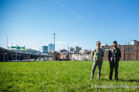 Brenna Wright and Daniel Ainsenbrey, Old City Gardens, 300 E. Depot, Knoxville, March 2016