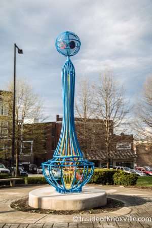New Sculptures, Downtown Knoxville, March 2016