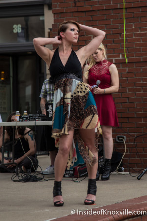 Obscurae Magazine Fashion Show, Market Square, Knoxville, March 2016