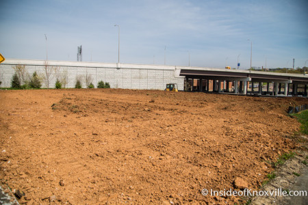 Old City Gardens Under Construction, 300 E. Depot, Knoxville, March 2016
