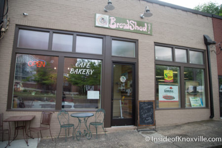Breadshed Cafe, 1122 N. Broadway, Knoxville, April 2016
