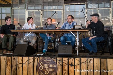 Panel on Re-claiming Spaces, Jackson Terminal, Rhythm n Blooms, Knoxville, April 2016
