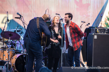 The Lone Bellow, Rhythm n Blooms, Knoxville, April 2016