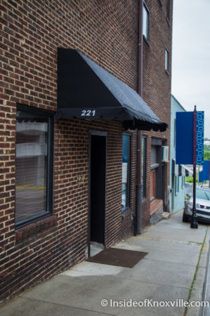 221 Event Space, 221 Cumberland Ave., Knoxville, May 2016