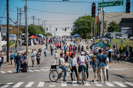Open Streets, Central St., Knoxville, May 2016