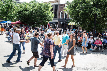 Knoxville Stomp Festival, Market Square, May 2016