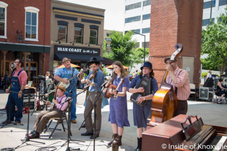 Knoxville Stomp Festival, Market Square, May 2016