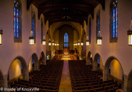Nave, Church Street United Methodist Church, Knoxville, May 2016