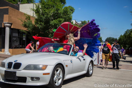 Pride Parade, Knoxville, June 2016