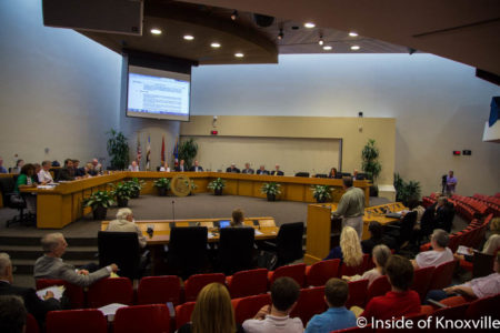 City Council Meeting, Knoxville, July 2016