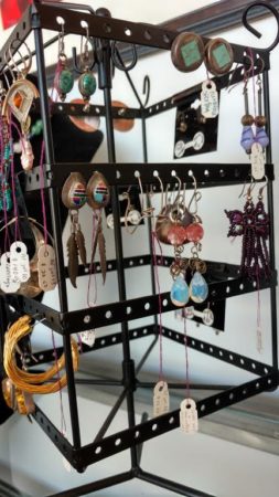Vinatage Earings, Broadway Studios and Gallery, Knoxville, July 2016