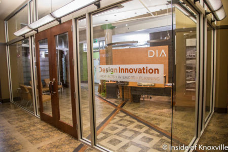 Design Innovation Architects, 402 Gay Street, Suite 201, Knoxville, September 2016