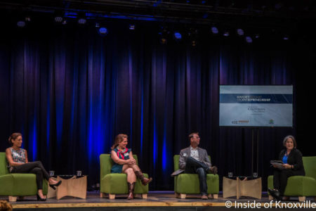 Mayor Rogero leads a Panel, Mayor's Summit on Entrepreneurship, The Mill and Mine, Knoxville, September 2016