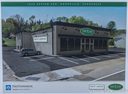 Rendering of Uncle Lem's Mercantile and Outdoor and South Landing CrossFit, 1020 Sevier Avenue, Knoxville, September 2016