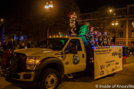 Christmas Parade, Knoxville, December 2016