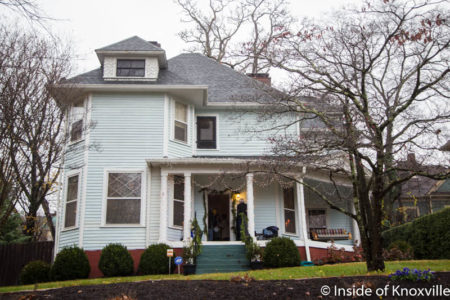 Old North Knoxville's Victorian Home Tour, 1325 Armstrong, Knoxville, December 2016