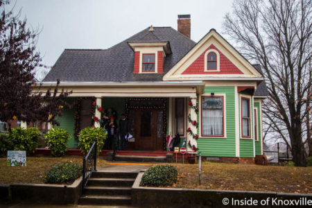 Old North Knoxville's Victorian Home Tour, 510 E. Scott, Knoxville, December 2016