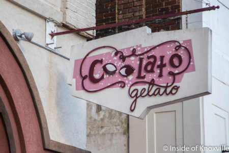 Coolato Gelato, 524 South Gay Street, Knoxville, February 2018
