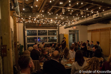Rebel Kitchen Pop Up Dinner with Chef Paul Sellas, Central Collective, Knoxville, January 2018