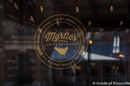Myrtle's Chicken and Beer, 13 Market Square, Knoxville, March 2018