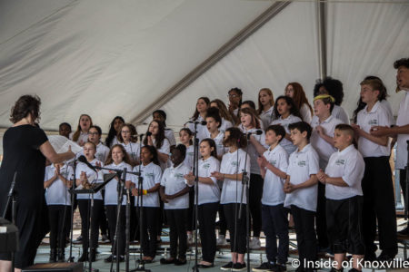 Cedar Bluff Middle School Concert Choir, Rossini Festival, Knoxville, April 2018