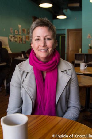 Sherry Jenkins, Dogwood Arts Executive Director, Knoxville, March 2018