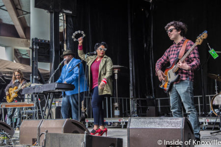 The War and Treaty, Cripple Creek Stage, Rhythm n Blooms Festival, Knoxville, April 2018