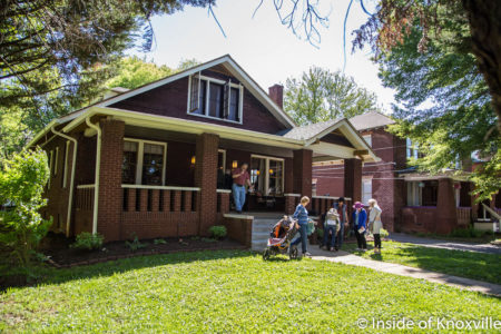 108 East Glenwood Street, Fourth and Gill Home Tour, Knoxville, April 2018