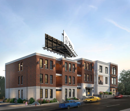 Rendering of Mews II, Magnolia and Ogden, Knoxville, May 2018