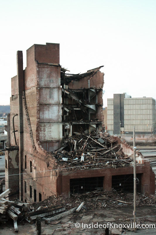 Demolition of the McClung Warehouses | Inside of Knoxville