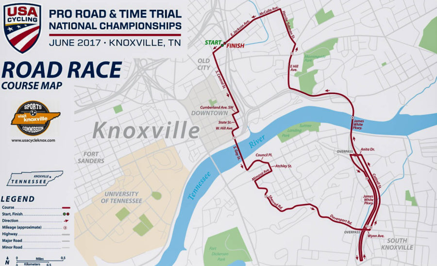 USA Cycling National Championships Coming to Knoxville Inside of