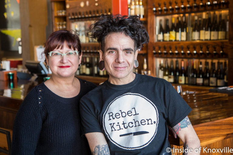 Paul and Franchesca Sellas, Rebel Kitchen, Knoxville, January 2018