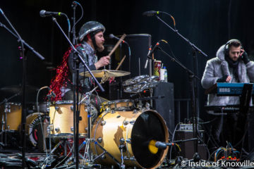 DK the Drummer, Cripple Creek Stage, Rhythm n Blooms, Knoxville, April 2018