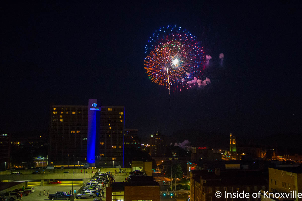 Fourth of July Fireworks and Week Inside of Knoxville