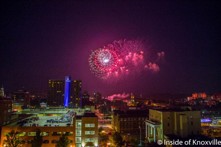 Fourth of July Fireworks and Week Inside of Knoxville