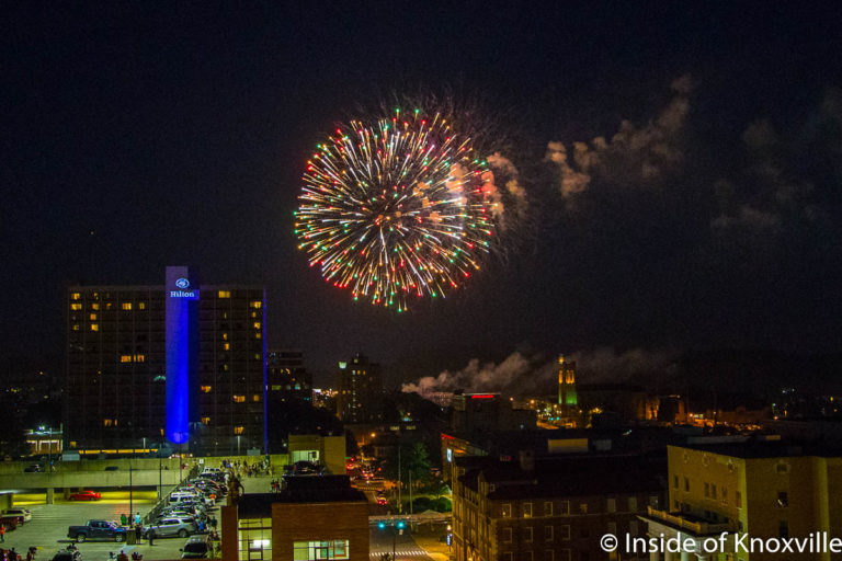 Fourth of July Fireworks and Week Inside of Knoxville