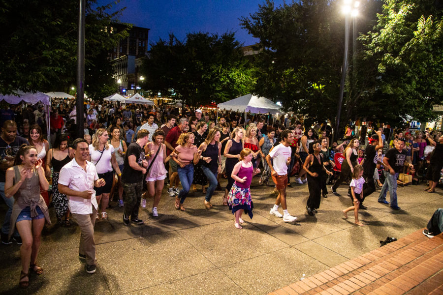 Hola Festival 2019 Inside of Knoxville