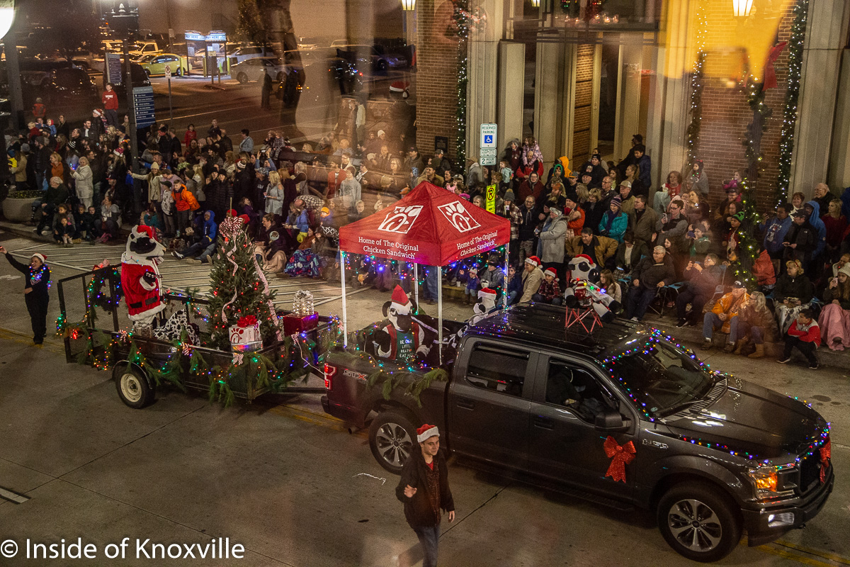 Downtown Knoxville Christmas Parade 2021