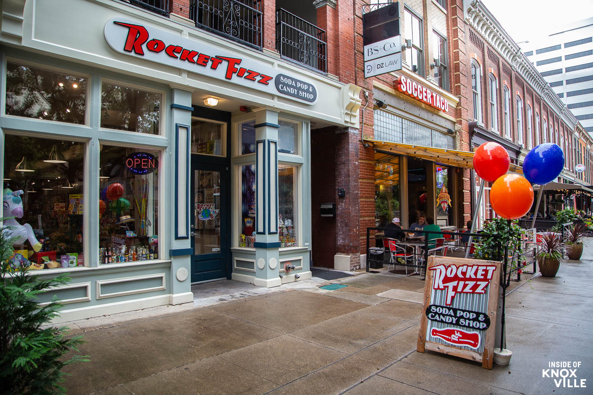 Rocket Fizz candy shop now open in Market Square