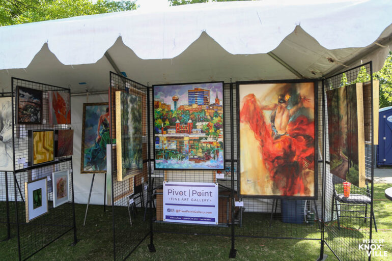 Pivot Point Gallery, Dogwood Arts Festival, World’s Fair Park