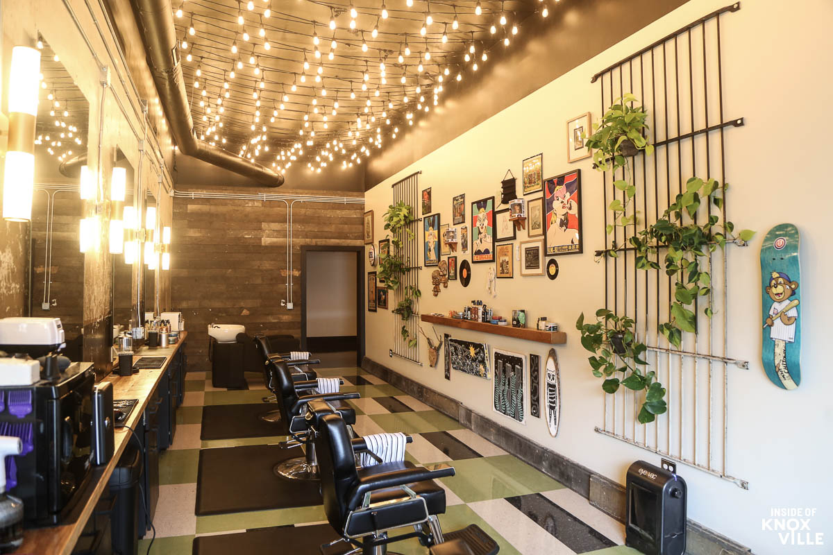 Speakeasy Style Barbershop Interior - Modern Barber