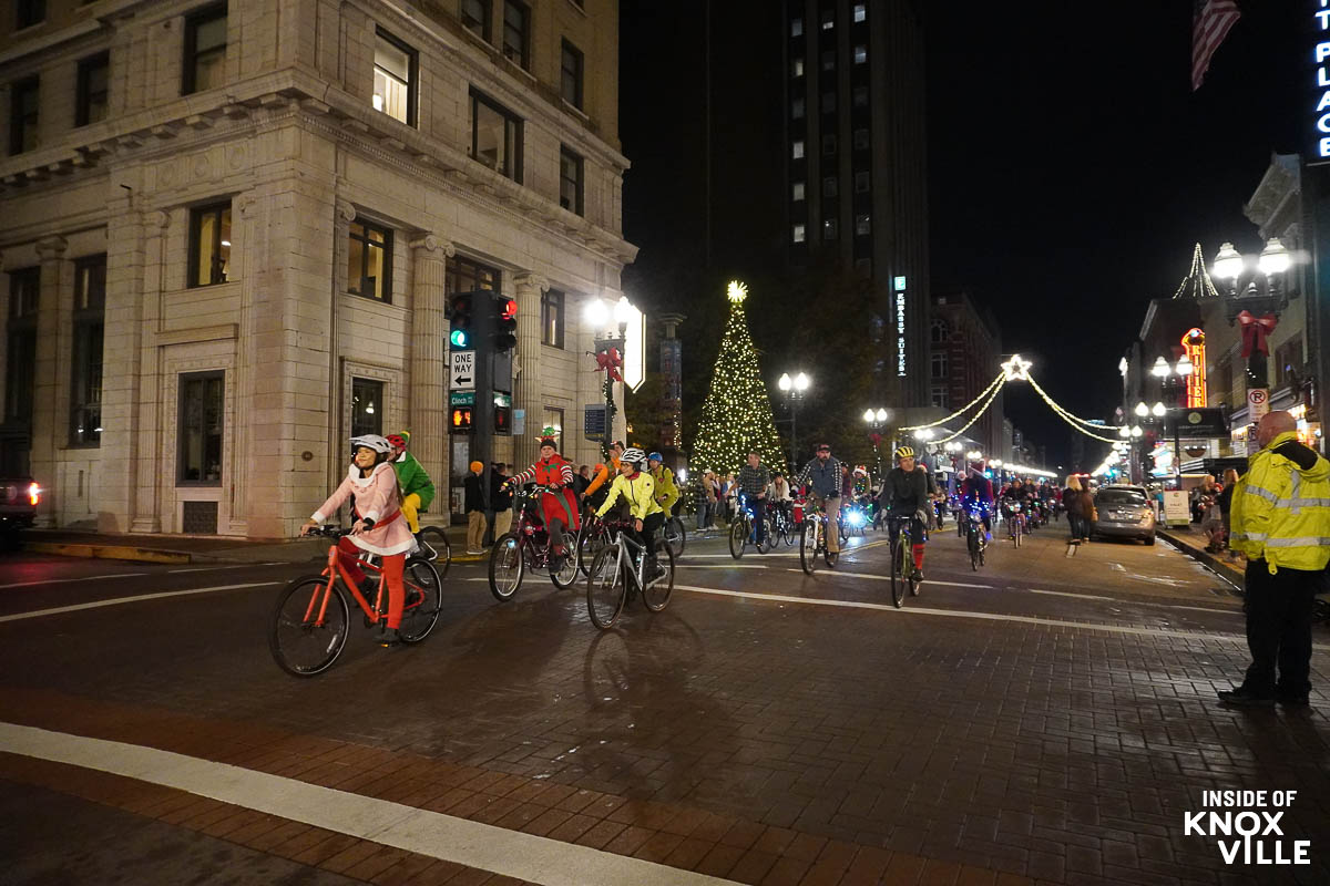 Tour de Lights 2023 Lights Up the Town with Holiday Market and Ride