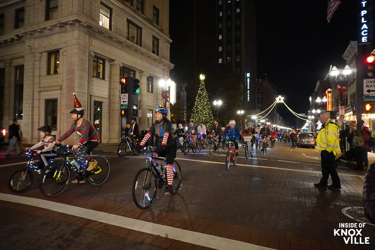 Tour de Lights 2023 Lights Up the Town with Holiday Market and Ride