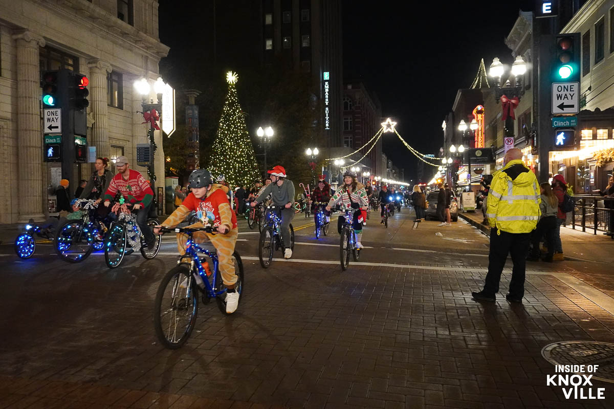 Tour de Lights 2023 Lights Up the Town with Holiday Market and Ride