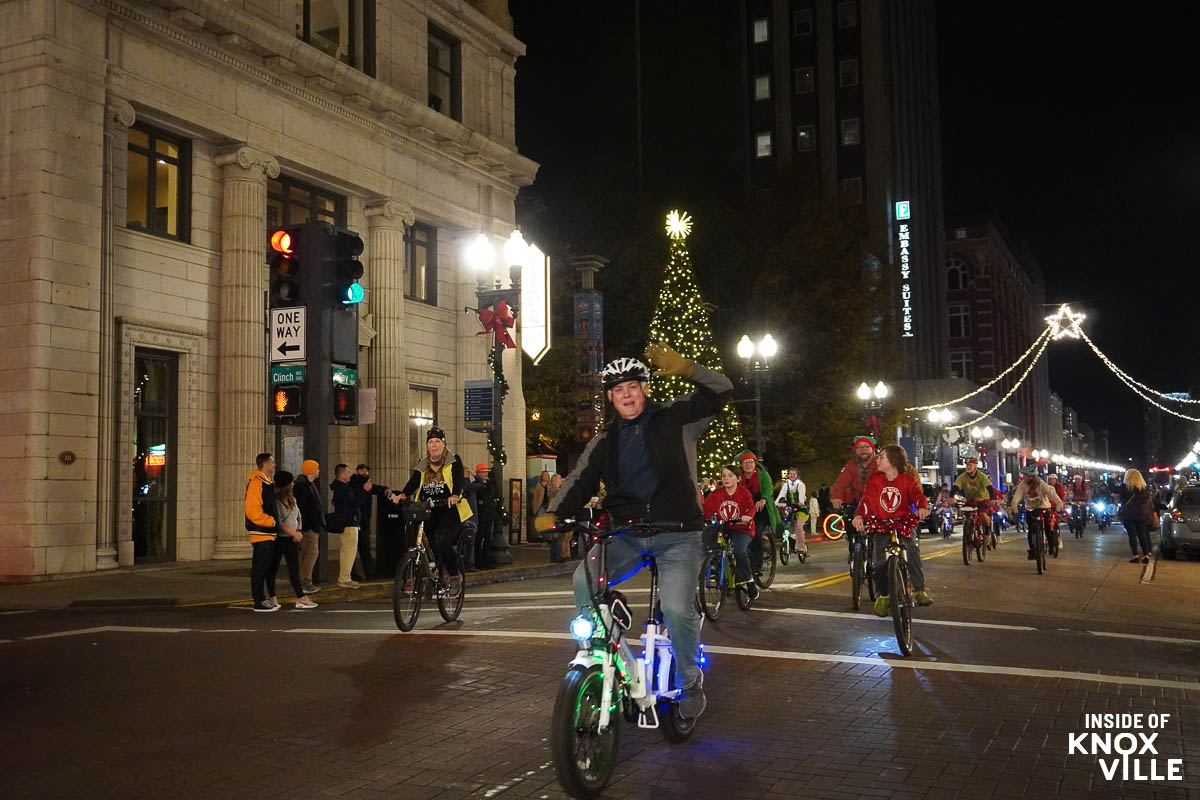 Tour de Lights 2023 Lights Up the Town with Holiday Market and Ride