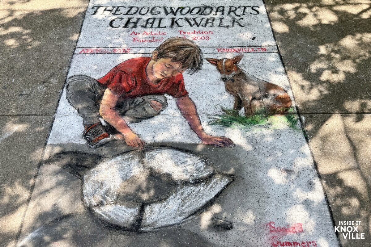 Dogwood Arts Chalk Walk 2026 | Inside of Knoxville Dogwood Arts Chalk Walk 2026 | Inside of Knoxville
